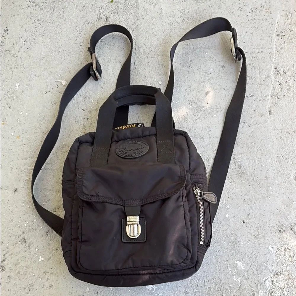 Dr Martens Black Nylon Backpack